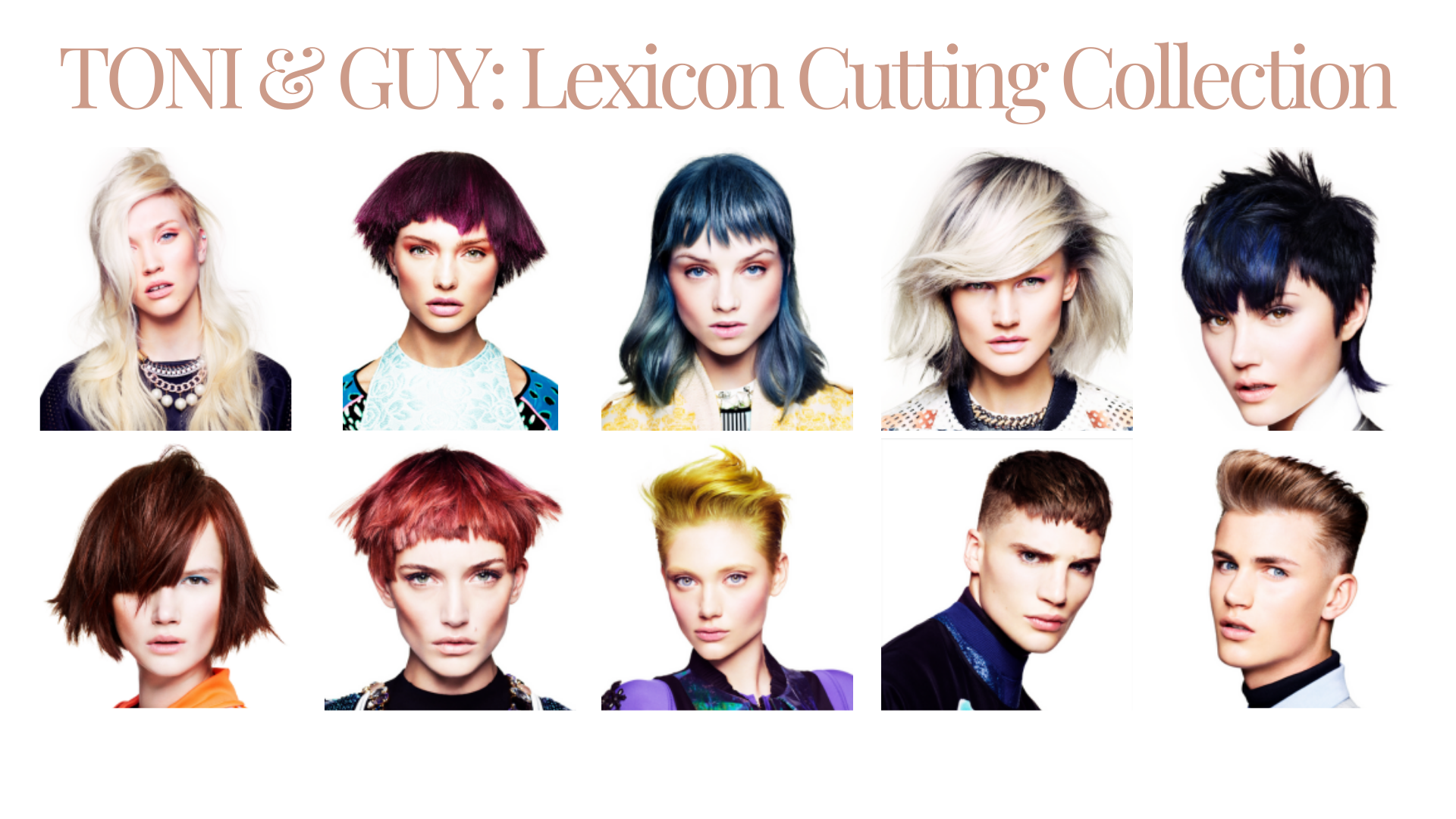 TONI&GUY: Lexicon Cutting Collection